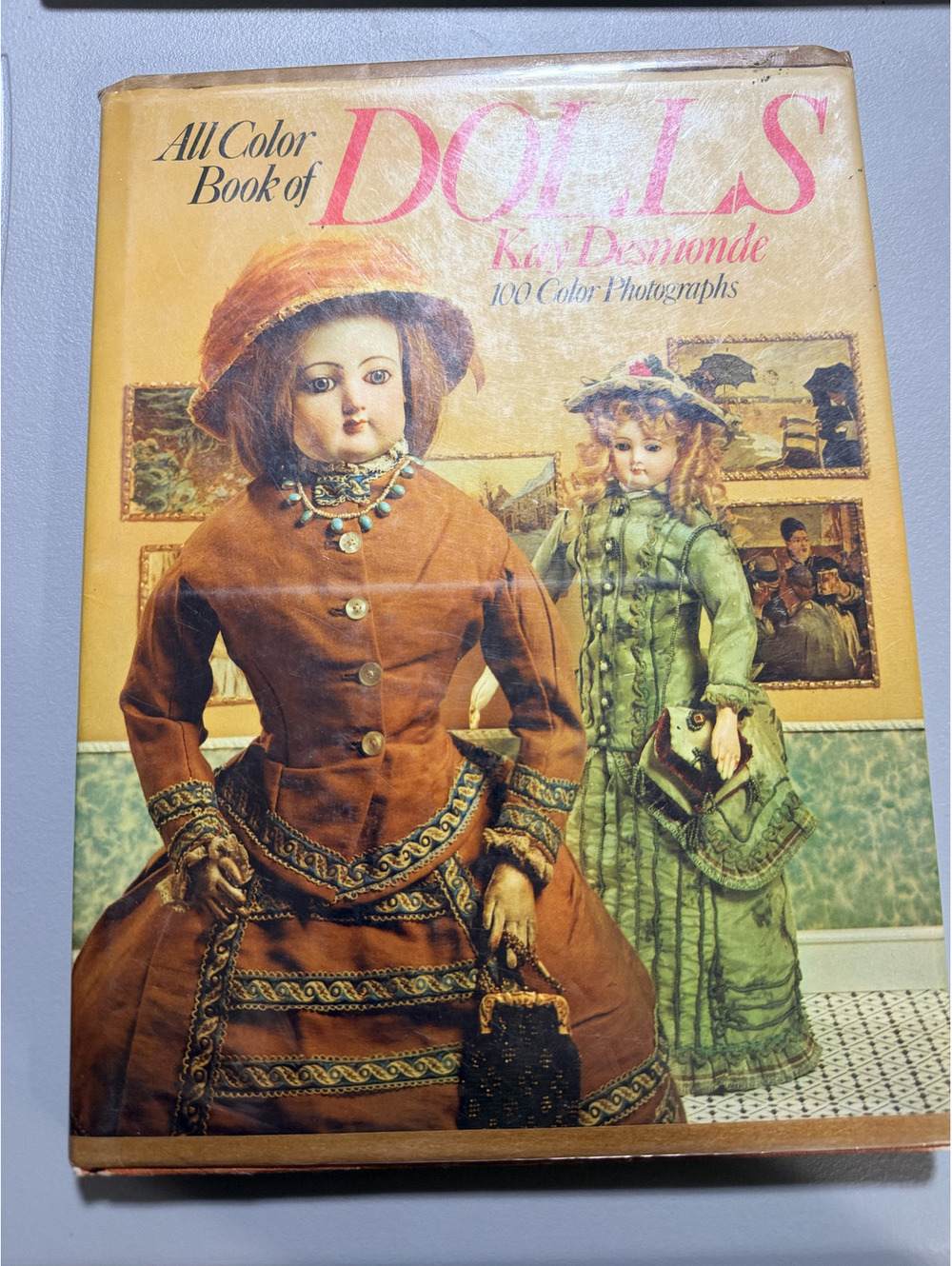 All Color Book of Dolls Kay Desmonde 1974 Vintage Antique Doll Collecting Guide